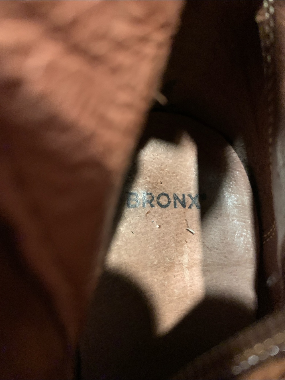 Bronx Brown Suede Heeled Ankle Boots It says a 36 which says it is a 6 - Picture 6 of 10